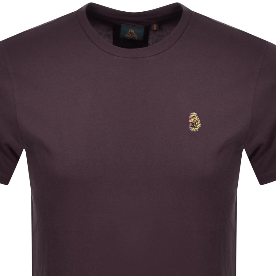 Alternative Image for ProductLuke 1977 New Bently Taped T Shirt Purple2
